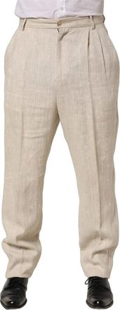 Dolce & Gabbana Uomo, Pantaloni, Beige, M, new