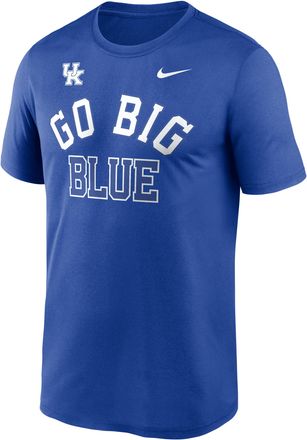 Nike Kentucky Primetime Arch Mantra Legend Nike Mens Dri-FIT College T-Shirt in Blue | NKGK4EVNKY-ZZX