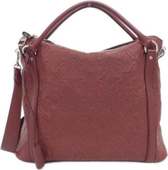 Louis Vuitton Pre-owned Vintage Shoulder Bag - Dames - Vintage Handtas - Rood - ONE Size - Leer - Vintage
