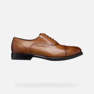 Geox Scarpe Barberigo Uomo Cognac
