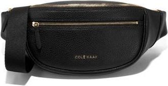 Cole Haan Mackenna Leather Belt Bag in Black at Nordstrom Rack