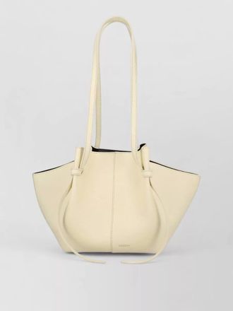 Yuzefi bucket bag knot detail long handles