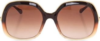 Chlo&eacute; Zonnebril - Dames - Zonnebrillen - Bruin - 56 MM - Accessoires