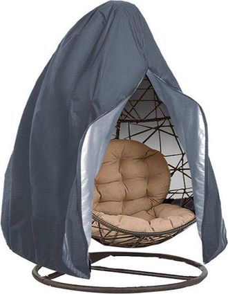 No Brand Funda Para Silla Colgante, Tela Oxford 210d, Lona Protectora Para Exteriores Con Cremallera/cord&oacute;n, Funda Para Silla Con Forma De Huevo, Impermeable/r