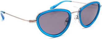 Sun Buddies Electric Blue Retro Sunglasses