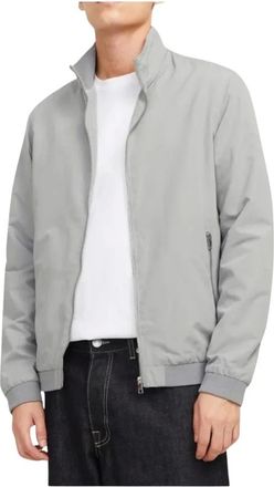 Jack & Jones Jassen, Heren, Grijs, M, Polyester, JJErush Bomber