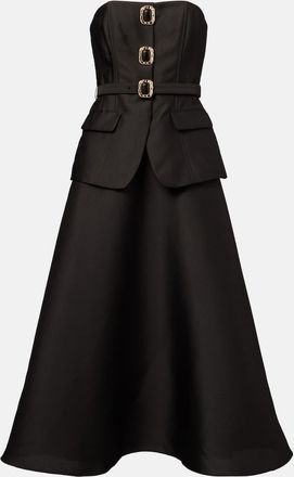 Self Portrait Abito midi con cintura