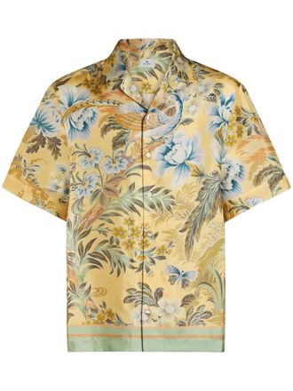 Etro Camicia a fiori - Toni neutri