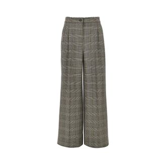Pinko Prince of Wales wide-leg pants Woman 38