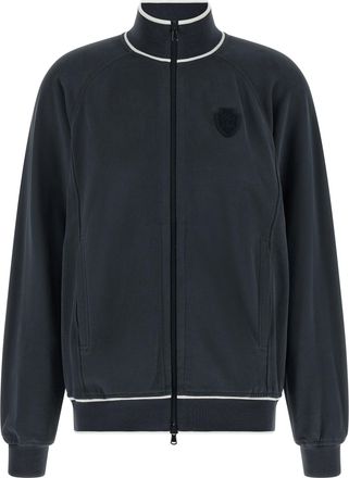 Brunello Cucinelli Blue Cotton Womens Sweatshirt