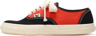 Miharayasuhiro PAST Sole 5 - Hole Low-top Sneaker Red A06FW503-RED