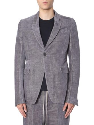 Rick Owens Single-Breasted Jacket
