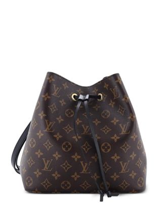 Louis Vuitton NeoNoe Handbag Monogram Canvas MM bucket bag - Marrone
