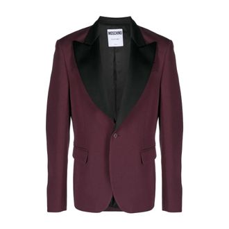 Moschino Uomo, Giacche, Viola, L, new