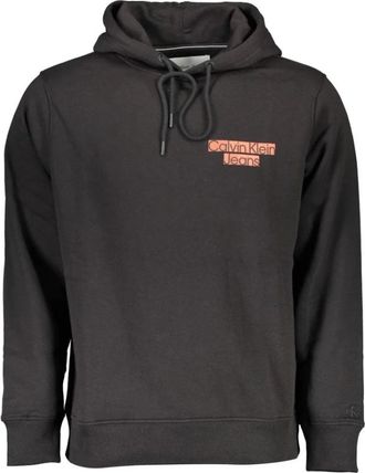 Calvin Klein Sweatshirt - Heren - Hoodies - Zwart - XL - Katoen - Hoodies & sweatvesten