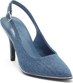 DKNY Preston Slingback Pump in Light Blue at Nordstrom Rack, Size 5.5