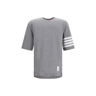 Thom Browne Gray Cotton Mens T-Shirt