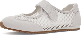 J/Slides Patricia-M Womens Shoes White : 7.5 M, Suede/Textile