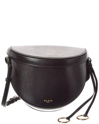 Alaia Ala&iuml;a Hip Leather Shoulder Bag
