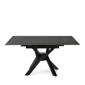 DRAWER Gran mesa cuadrada extensible para 6/8 personas, 150x76 cm