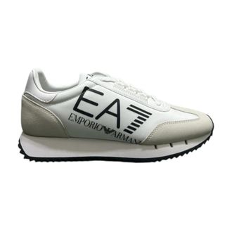 Emporio Armani Low Top Sneakers - Heren - Sneakers - Wit - 44 EU - Schoenen