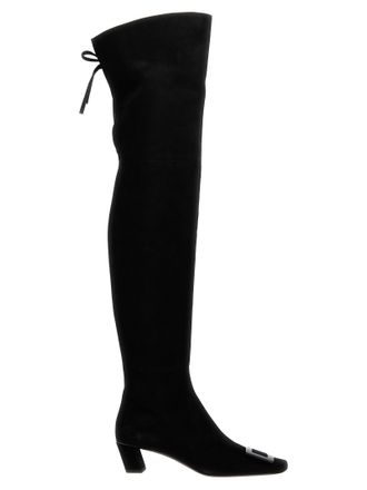 Roger Vivier Womens Belle Vivier Cuissard Boots