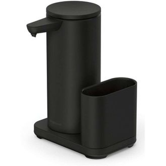 Simplehuman Accesorios De Cocina - Dosificador De Detergente De Pie, Sin Contacto, Con Soporte Para Esponja, Negro Mate St1079