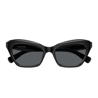 Valentino Sunglasses Vg0009 S 001 Black/Grey Women