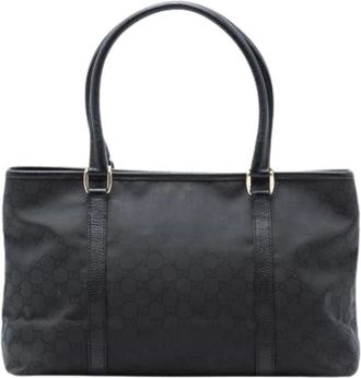 Gucci Pre-owned Tote Bags, female, Black, Size: ONE SIZE Pre-owned Tote Bag