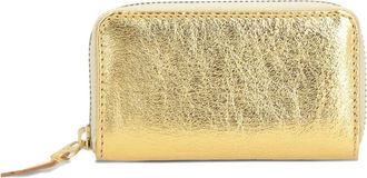 Comme Des Garçons Portafoglio con zip - Oro