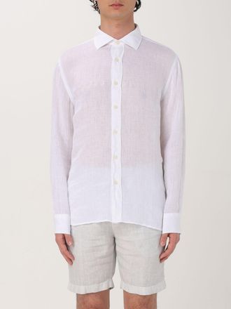 120% Lino Shirt 120% LINO Men color White
