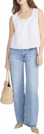 Frame Denim Womens The Bow Jeans In Rapture