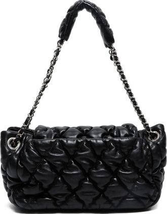 Chanel Borsa a spalla Bubble Quilt anni 09-10 - Nero