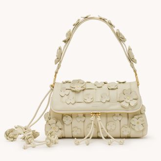 Hammitt Hammitt Beverly Bloom Weave Brushed Gold Med