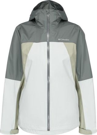 Columbia Inner Limits IV Jacket Regenjacke f&uuml;r Damen | wei&szlig;/grau