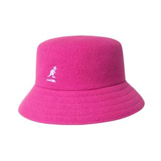 Kangol Hats, male, Pink, Size: M Wool Lahinch
