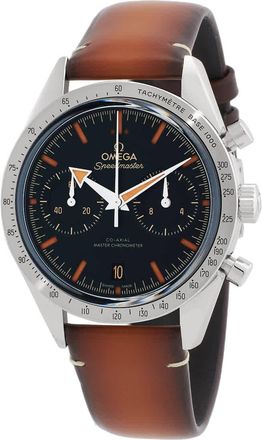 Omega Speedmaster Chronograph Hand Wind Black Dial Mens Watch 332.12.41.51.01.001