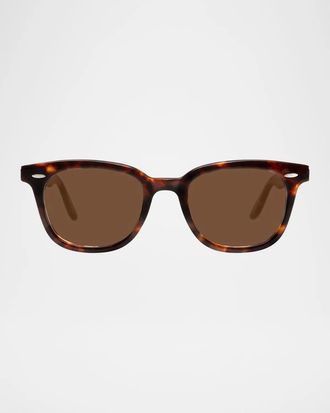 Barton Perreira Men & apos;s Cecil Zyl Square Sunglasses