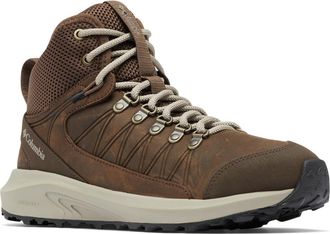 Columbia TRAILSTORM CREST MID WATERPROOF Waterproof Womens Mid Rise Trekking And Hiking Boots, Brown (Cordovan x Kettle), 6.5 UK
