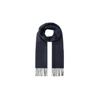 Hackett Accessoires, Heren, Blauw, ONE Size, Geo Scarf