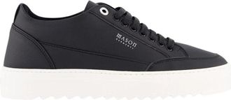 Mason Garments Tia Nuovo Sneaker - Heren - Sneakers - Zwart - 44 EU - Leer - Schoenen
