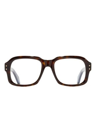 Cutler and Gross 9852 glasses - men - Acetate - 52 - Brown