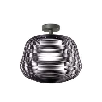 Faro Barcelona Nara S Colgante Fija Negro 1xe27