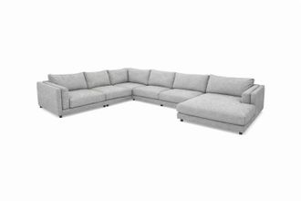 Schubiger M&ouml;bel Ecksofa Larry Basic B: 325 cm