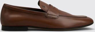 Tod's Mocassino in pelle di vitello liscia con logo T Timeless