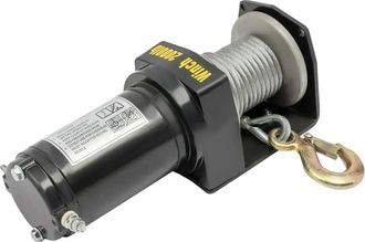 OEM Cabrestante El&eacute;ctrico, Carga Vertical De 200 Kg, Protecci&oacute;n Ip66, Color Plata