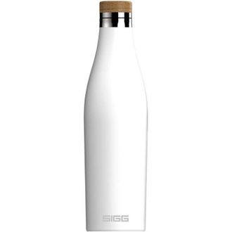 Sigg Meridian White Uso Diario 500 Ml Bamboo, Acero Inoxidable Blanco