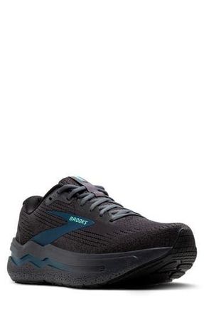 Brooks Ghost Max 2 Running Shoe in Ebony/cockatoo/blue Sapphire at Nordstrom Rack, Size 12.5