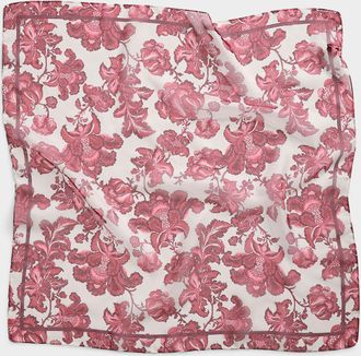 Ichi Womens Reddened baroque flower scarf
