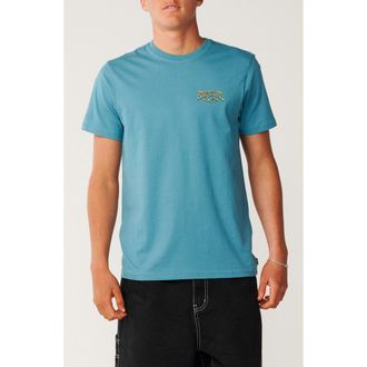 Rip Curl Air Shred Cotton Graphic T-Shirt in Dusty Jade at Nordstrom, Size Xx-Large